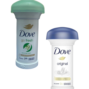 Dove Stick ciuperca Women 24H - 50 ml, original & castravete