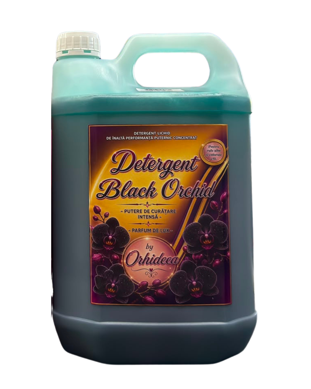 Orhideea Detergent Black Orchid – 5 L, rufe albe & colorate