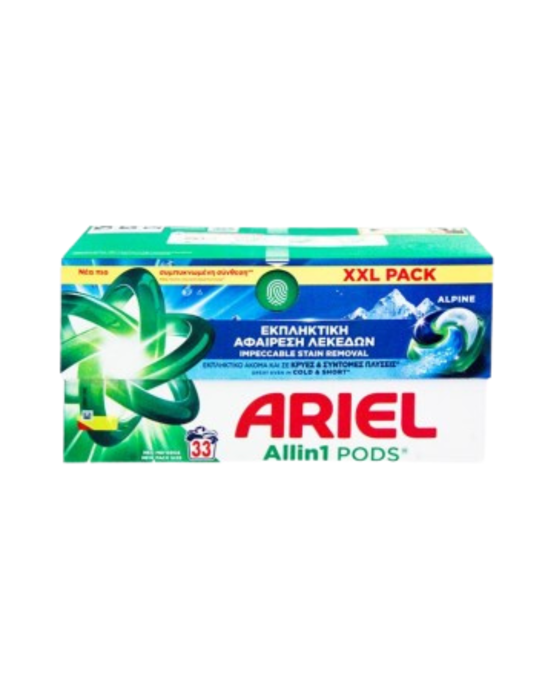 Ariel Detergent Capsule All-in-1 PODS – 33 capsule – Color & Alpine - imagine 3