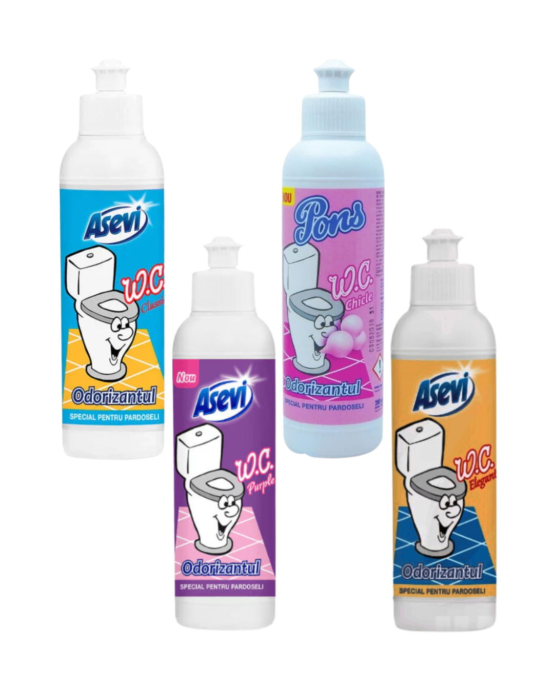 Asevi Pons Odorizant WC – 200 ml – div. sortimente