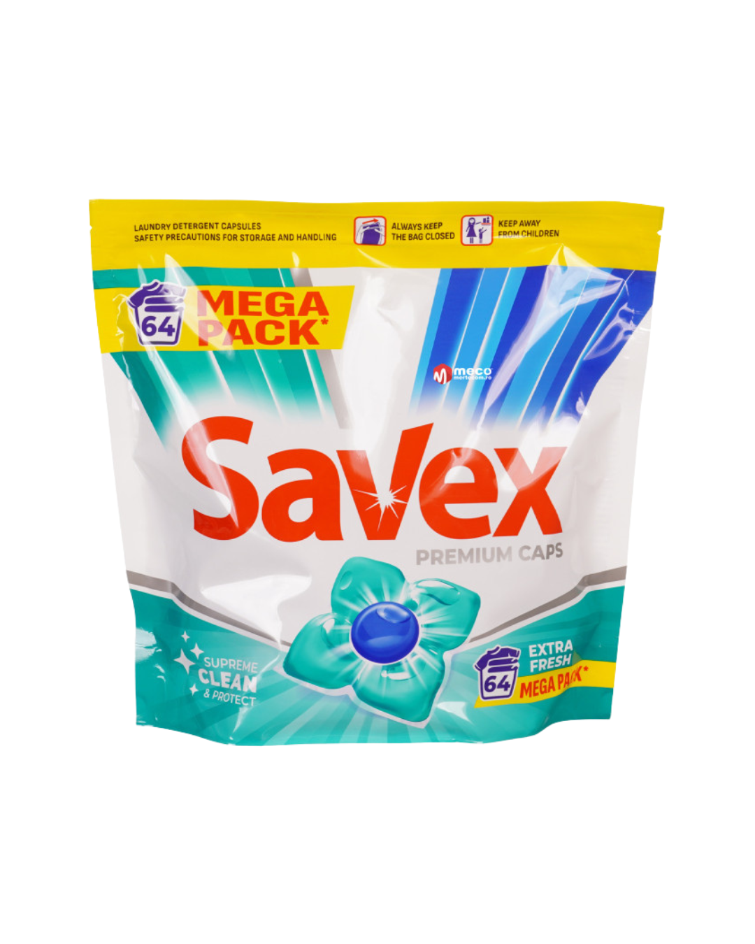 Savex Detergent Gel Capsule, 64 Bucăți - imagine 3