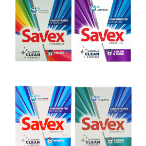Savex Detergent Automat 2 în 1 - 320 g / 4 spălări