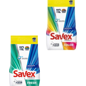 Savex Detergent Automat, 9 kg / 112 Spălări – Color & Fresh
