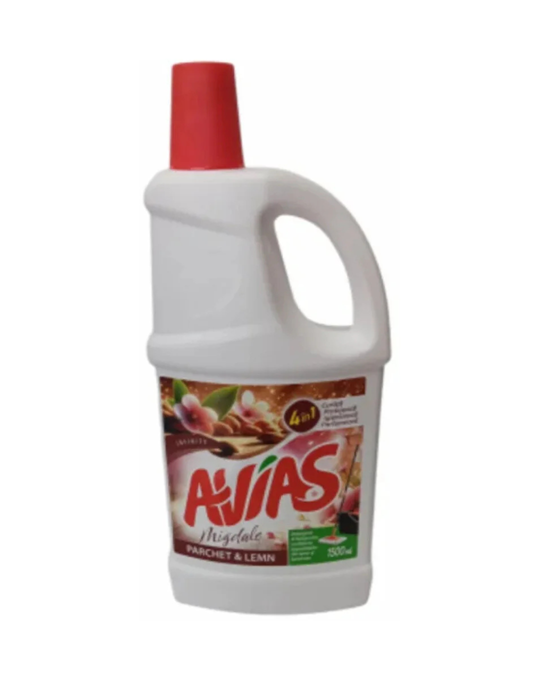 Avias Soluție de Curățare Parchet și Lemn – 1.5 L – Migdale