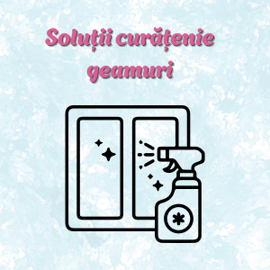 Soluții curățenie geamuri
