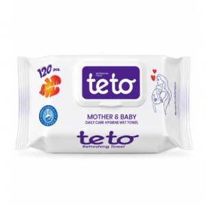 TETO Șervețele umede Mother & Baby – 120 bucăți